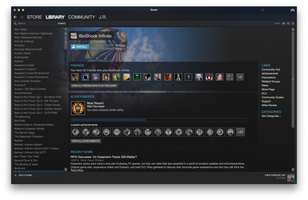 steam best games for the mac